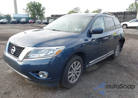 2014 Nissan Pathfinder Sl z USA, uszkodzony, nr VIN 5N1AR2MM5EC718793